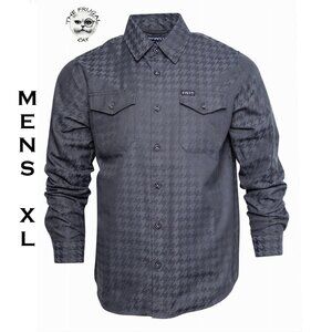 DIXXON FLANNEL x FIST 3.0 HOUNDSTOOTH Flannel Shirt - Men's XL